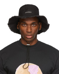 Jacquemus Black La Montagne Le Bob Artichaut Bucket Hat