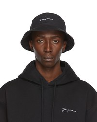 Jacquemus Black Le Bob Picchu Bucket Hat