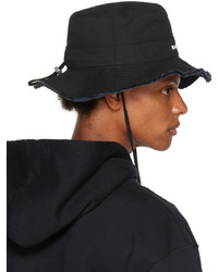 Jacquemus Black Le Splash Le Bob Artichaut Bucket Hat