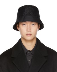 Wooyoungmi Black Logo Bucket Hat