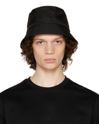 Solid Homme Black Logo Bucket Hat
