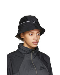 Nike Black Mesh Sportswear Bucket Hat