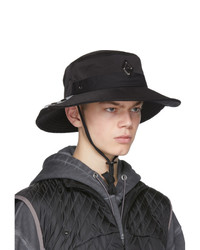 A-Cold-Wall* Black Side Snap Bucket Hat