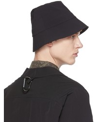 White Mountaineering Black Stretched Bucket Hat