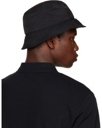 Moschino Black Technical Bucket Hat