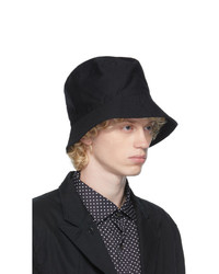 Engineered Garments Black Twill Bucket Hat