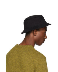 Acne Studios Black Twill Buk A Bucket Hat
