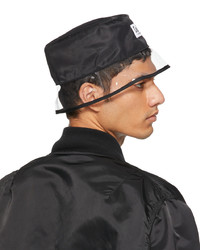 Dolce & Gabbana Nylon Pvc Logo Patch Bucket Hat