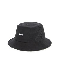 Obey Sam Reversible Bucket Hat In Black Multi At Nordstrom
