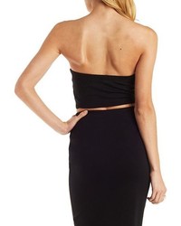 Charlotte Russe Strapless Sweetheart Bustier Top