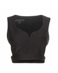 Burberry Cotton And Silk Blend Bustier Top