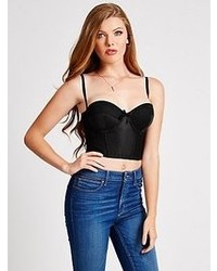 GUESS Set Me Up Solid Bustier