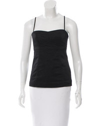Alexander Wang T By Patterned Bustier Top