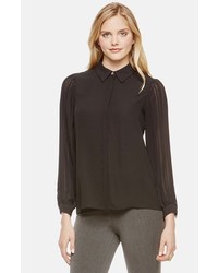 Vince Camuto Pleat Sleeve Blouse