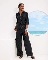 Go Silk Silk Safari Shirt Silk Cargo Pants, $66, Neiman Marcus