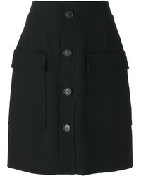 No.21 No21 Button Front Skirt