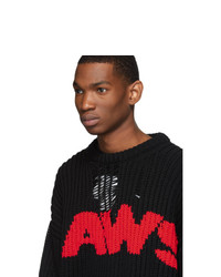 Calvin Klein 205W39nyc Black Jaws Sweater