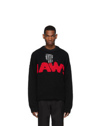 Calvin Klein 205W39nyc Black Jaws Sweater
