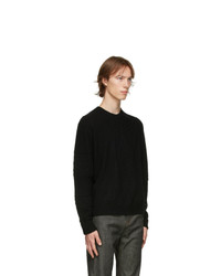 Neil Barrett Black Wool Misd Sweater