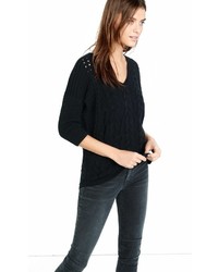 Cable Knit Express London Tunic Sweater