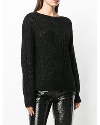 Snobby Sheep Cable Knit Fitted Sweater