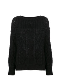 Snobby Sheep Cable Knit Fitted Sweater