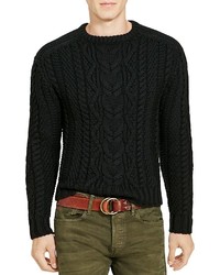 Polo Ralph Lauren Cable Knit Merino Wool Sweater