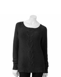 Apt. 9 Cable Knit Tunic Sweater