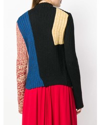 Calvin Klein 205W39nyc Colour Block Ribbed Sweater