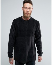 Cheap Monday Deprived Knit Half Cable Sweater