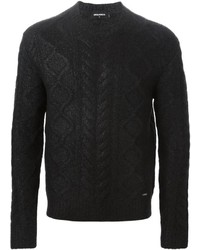 DSQUARED2 Cable Knit Sweater