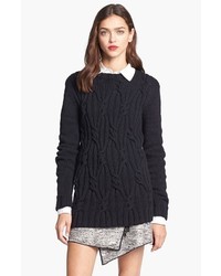 Rachel Zoe Felix Cable Knit Sweater