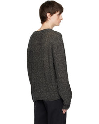 Schnayderman's Gray Cable Sweater