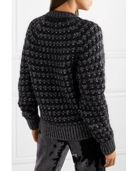 Saint Laurent Jacquard Knit Sweater