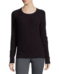 Stylus Stylus Long Sleeve Textured Cable Sweater