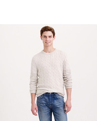 J.Crew Tall Italian Cashmere Cable Sweater