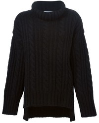 Viktor & Rolf Oversized Cable Knit Sweater