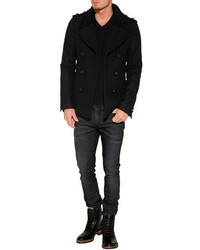 Jil Sander Wool Cashmere Pullover In Black