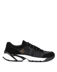 Mr & Mrs Italy Black Lace Up Sneakers
