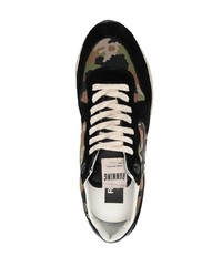Golden Goose Running Sole Camouflage Print Sneakers