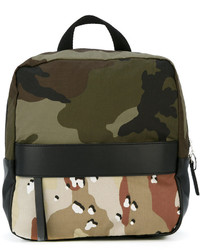 Black Camouflage Backpack