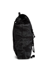 Diesel Black And Grey Volpago Backpack