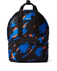 KARL LAGERFELD JEANS Camouflage Print Logo Backpack