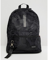 HXTN Supply Prime Backpack In Black Camo