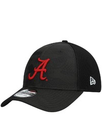 New Era Black Alabama Crimson Tide Camo Tone 39thirty Flex Hat