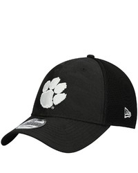 New Era Black Clemson Tigers Camo Tone 39thirty Flex Hat