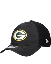 New Era Black Green Bay Packers Camo Tone 39thirty Flex Hat At Nordstrom
