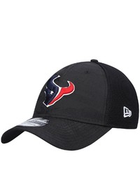 New Era Black Houston Texans Camo Tone 39thirty Flex Hat