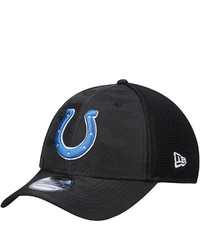 New Era Black Indianapolis Colts Camo Tone 39thirty Flex Hat At Nordstrom