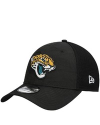 New Era Black Jacksonville Jaguars Camo Tone 39thirty Flex Hat